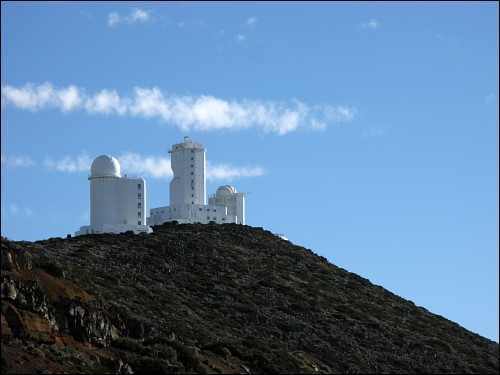 Observatorien in der Nachbarschaft des Teide